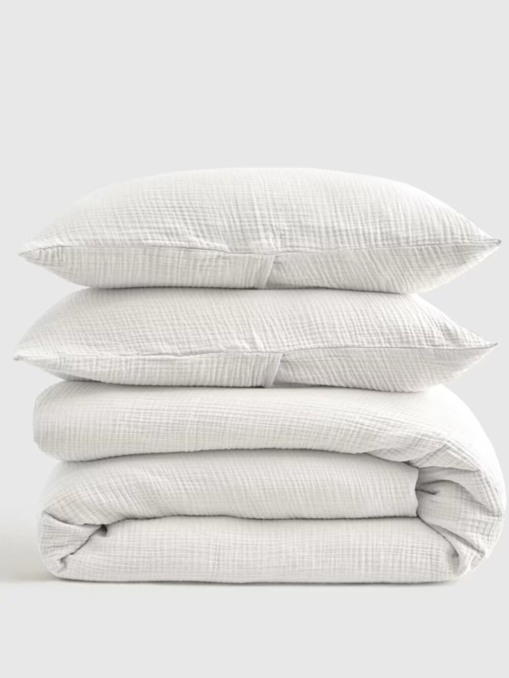 Quince Organic Cotton Gauze Duvet Cover + 2 shams - King Size